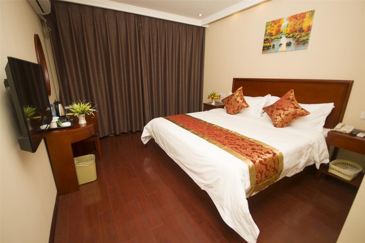 Greentree Inn Zhengzhou Xinzheng City Longhu Town Xiangyun Road Express Hotel Exterior foto